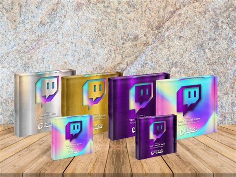 Custom Twitch Streamer Awards Could Be Used for Your Twitch - Etsy