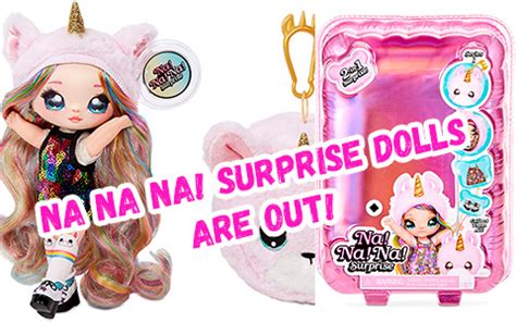 Na Na Na Surprise series 2 dolls are out! Collect all 6 adorable soft ...