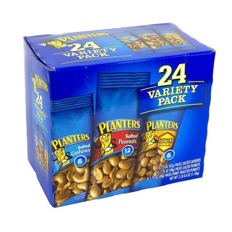 Product Of Planters Nut Variety Pack (24 Ct.) - For Vending Machine ...