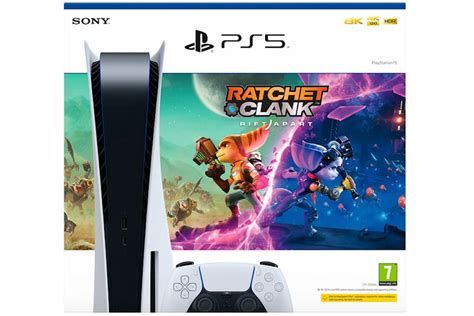 Sony PlayStation 5 PS5 Ratchet & Clank: Rift Apart (UK Plug) Console ...