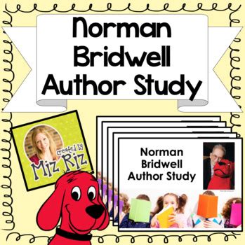 Norman Bridwell (Clifford Books) Author Study PowerPoint | TpT