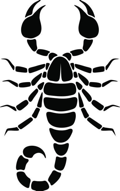 Silhouette Of Tattoos Scorpions Illustrations, Royalty-Free Vector ...