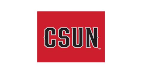 CSUN Logo on Red Postcard | Zazzle.com