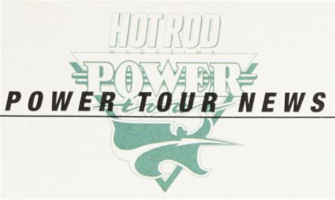 Get Ready For The Fifth Annual Power Tour