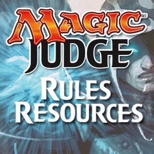 Magic: The Gathering Tournament Rules - Rules Resources