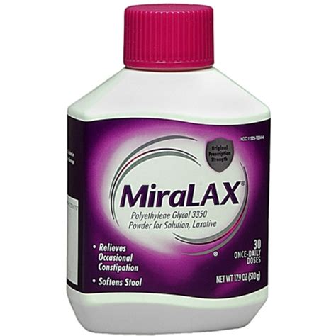 MiraLAX Powder 17.90 oz - Walmart.com - Walmart.com