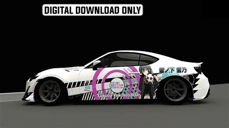 Anime Girl Vinyl Graphics, Anime Car Side Vinyl, Sexy Anime Car Decal, Sexy Anime Girl Sticker ...