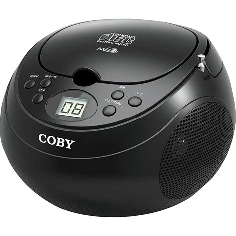 Coby Portable Cd Player & Digital AM/FM Radio Tuner Mega Bass Reflex Stereo Sound System Plus ...