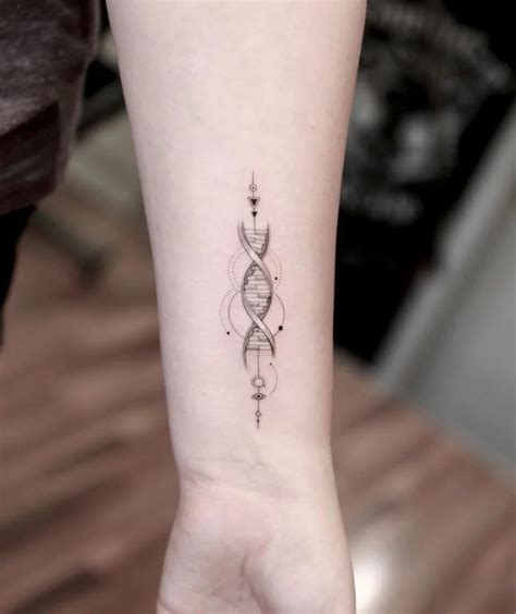 10 Best Double Helix Tattoo Ideas that Will Blow Your Mind! | Outsons ...