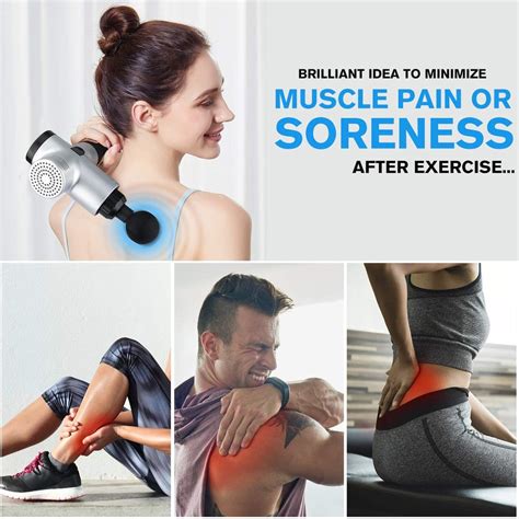 4-in-1 Muscle Massager – Pain Relief and Body Relaxation