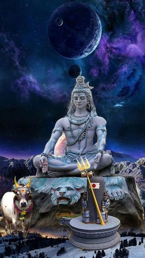 Hara Hara Shambhu, Planets Background, lord, god, mahadev meditation ...