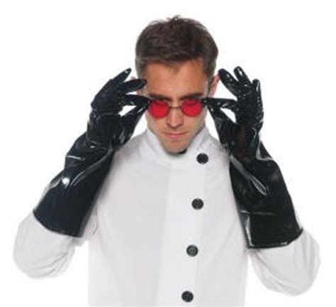 Black Vinyl Gloves - The Costume Shoppe