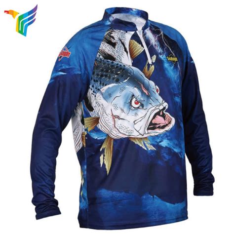 China Any Custom Design Sublimation Fishing Polo Shirts Fishing Clothing Long Sleeves Fishing ...