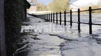 River Wear flooded in Durham, Uk - Buy, Sell or Upload Video Content with Newsflare