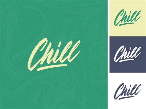 Chill lettering logo sketch | Logo sketches, Letter logo, Lettering