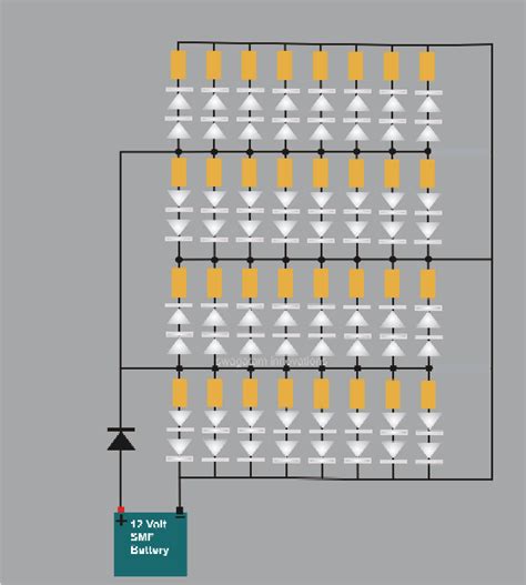 Circuit Diagram Of 12v Led Light