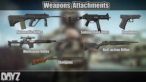 DayZ: Weapons Attachments (Guide) - YouTube