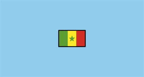 🇸🇳 Drapeau: Sénégal Emoji on OpenMoji 12.2