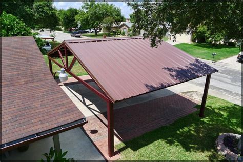 Outstanding Metal Carport Foundation Rv Sheds