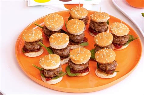 Mini Hamburgers Recipe - Taste.com.au