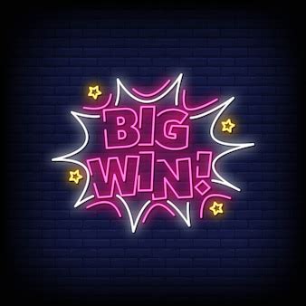 Big win emblem or badge design with winning prize value. | Premium Vector