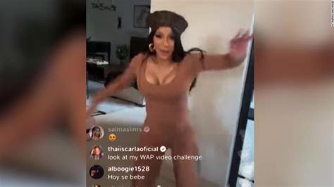 Even Cardi B struggled to master this routine to 'WAP' - CNN Video