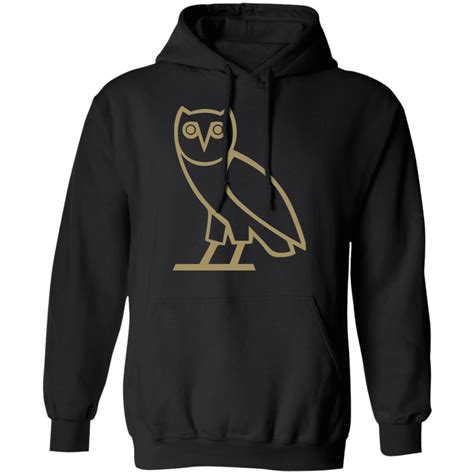 Ovo Hoodie Drake OVO Hooded winter 2015 collection Black Sweatshirt - Tiotee