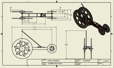 Mouse Trap - Hannah Mathews Engineering Portfolio