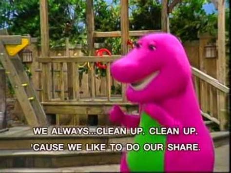 Barney - Clean Up Song - YouTube