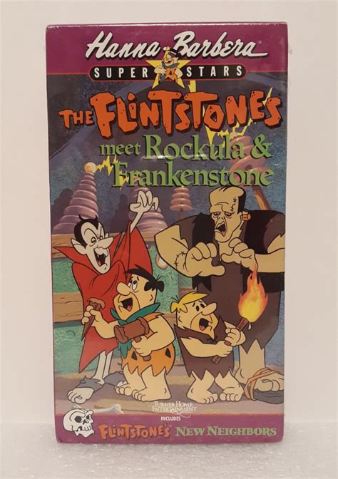 The Flintstones Meet Rockula and Frankenstone VHS - Etsy