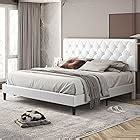 Amazon.com: Ikea Hemnes Queen Bed Frame White Wood : Home & Kitchen