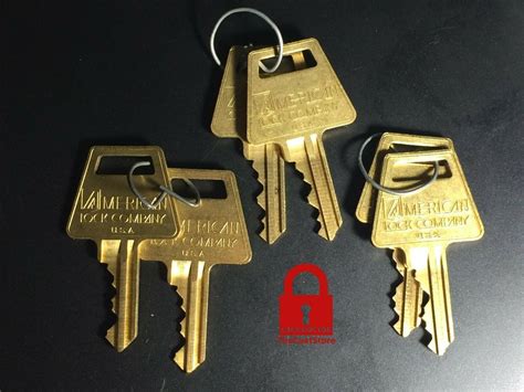 AMERICAN LOCK REKEYING / PINNING KIT 160 NEW PINS - WITH 6 NEW KEY - Cylinder Locks