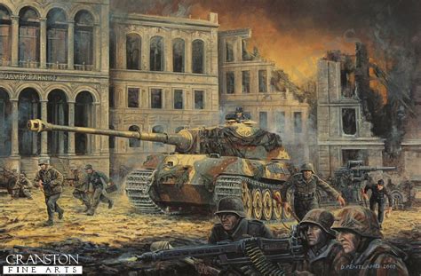 The Last Battle, Berlin, 30th April 1945 by David Pentland. (XX)