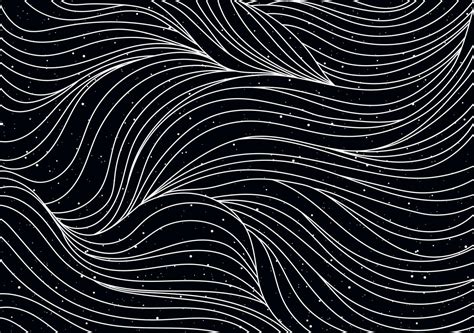 Wave Pattern Black And White