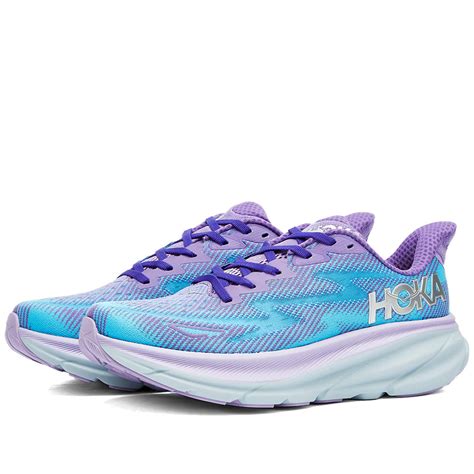 HOKA ONE ONE W Clifton 9 Chalk Violet & Pastel Lilac | END.