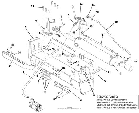 Champion Wood Splitter Parts List | Reviewmotors.co