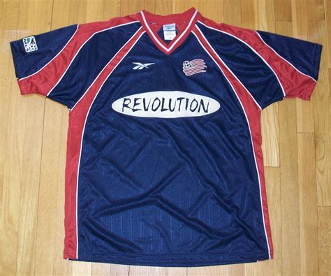 New England Revolution Home football shirt 1997 - 1998.