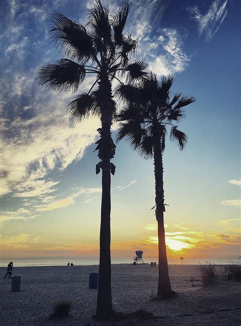 Sunset on Coronado Island Beach, San Diego, USA Photograph by Anna ...