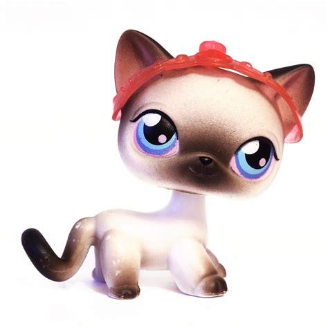 Littlest Pet Shop Gift Set Siamese Cat (#5) Pet | LPS Merch