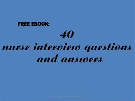 40 cardiac nurse interview questions with answers | Interview questions ...