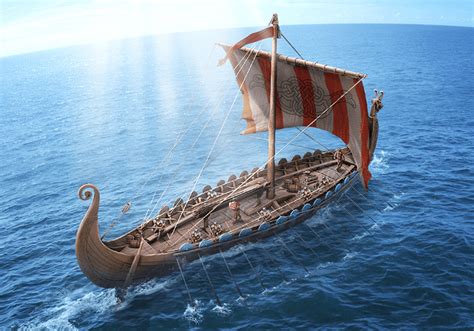 The Drakkar, a Viking warship - Vikings: War of Clans