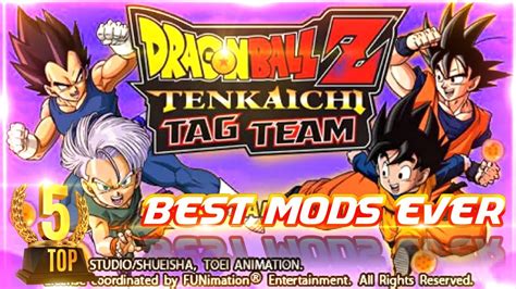 Top 5 Best Mods | Dragon Ball Tenkaichi Tag Team | All Textures | DOWNLOAD - YouTube