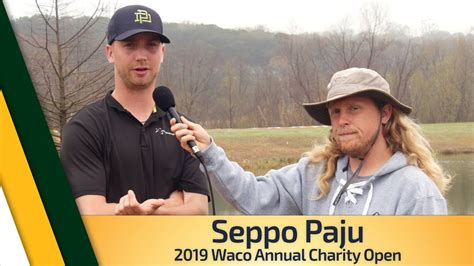 Seppo Paju talks about disc golf abroad and his 2019 tour plans - YouTube