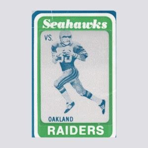 1980 Seattle Seahawks Artwork: Poster