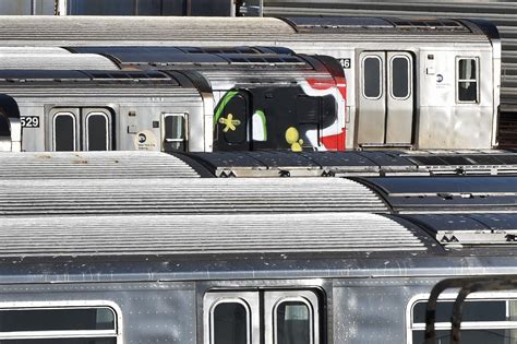 Vandals cover 24 NYC subway cars along six lines with graffiti