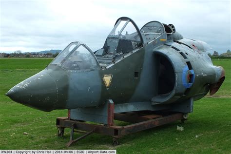 Aircraft XW264 (1969 Hawker Siddeley Harrier T2 C/N 212003) Photo by Chris Hall (Photo ID: AC985224)