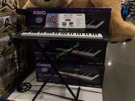 Casio 61-Key Lighted Keyboard Bundle, Model# LK-170V – CostcoChaser