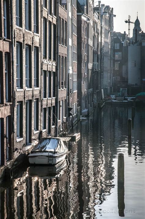 sccollections: Canal reflection Damrak Amsterdam