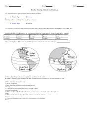 Understanding Climate and Latitude: Seasons, Rotation, and | Course Hero