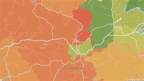 Yellville, AR Violent Crime Rates and Maps | CrimeGrade.org